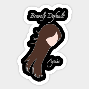 Bravely Default Agnès Sticker